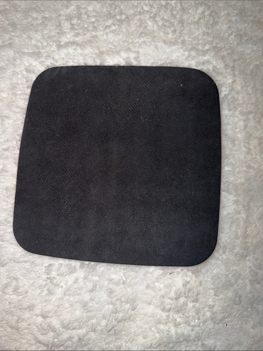 Marble-Print Gray Computer Mouse Pad - Picture 3 of 4